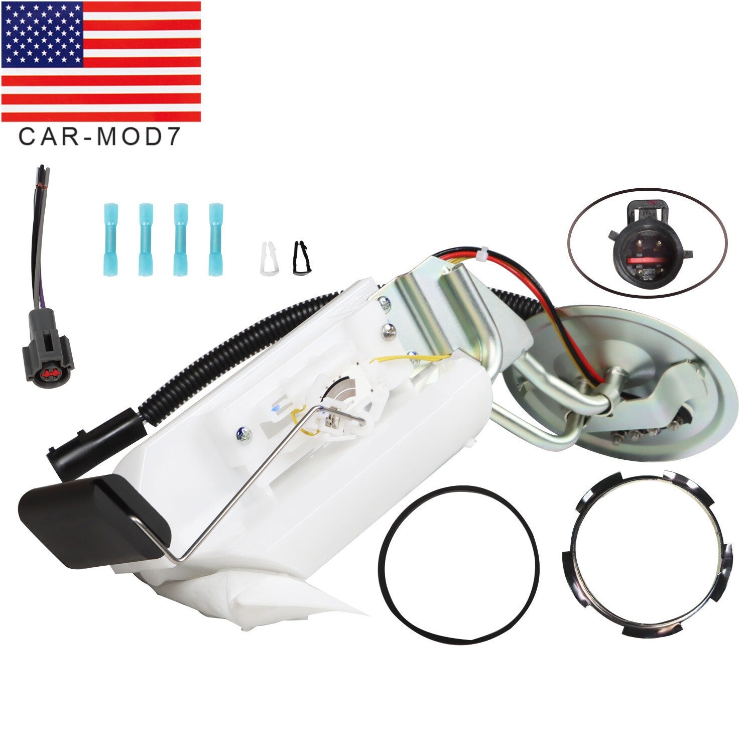 Fuel Pump Assembly w/ 18 Gallon Rear Steel Tank for Ford F-150 F-250 1990-1997