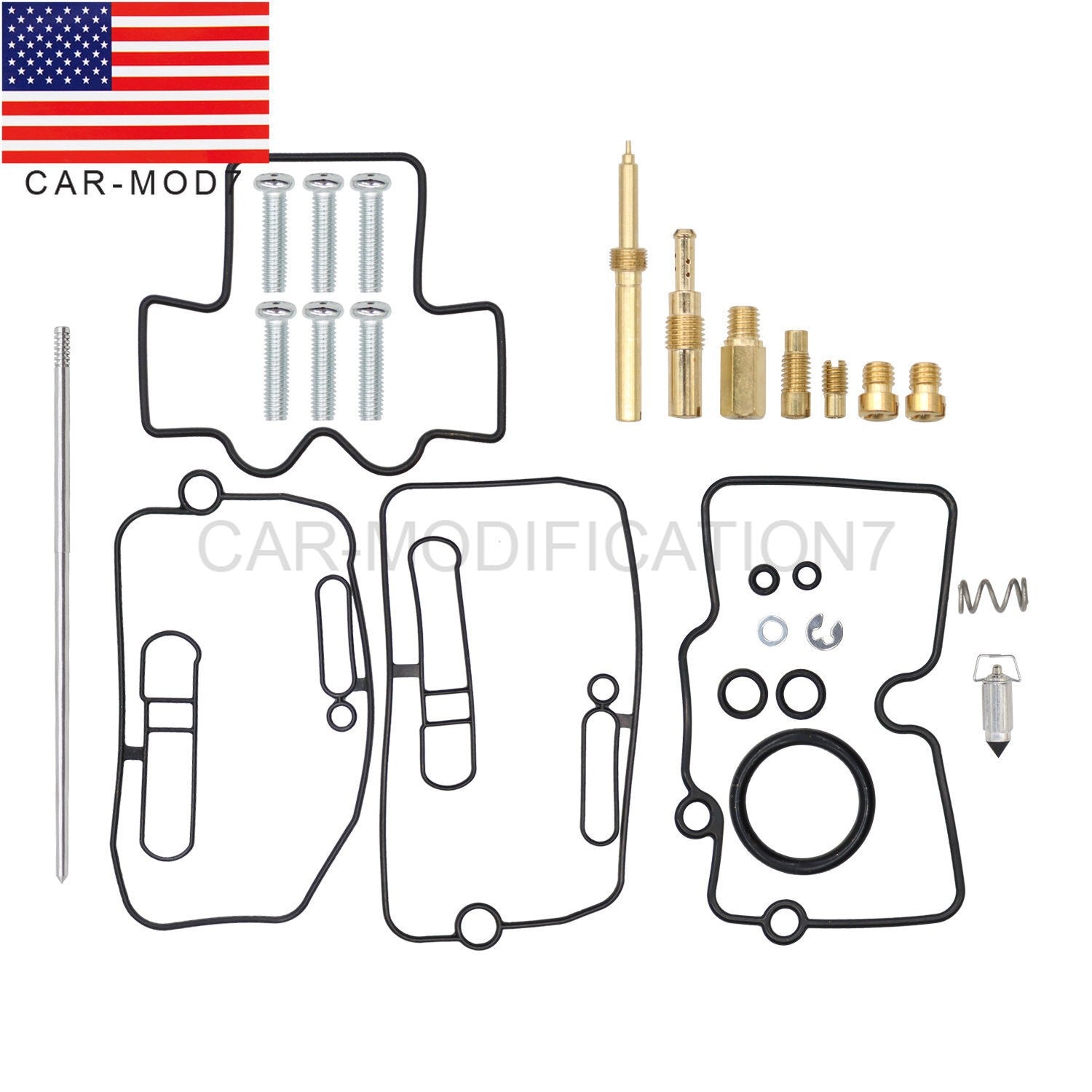 Yamaha WR250F YZ250F 2001-2013 WR400 WR426F Carburetor Rebuild Repair Kit