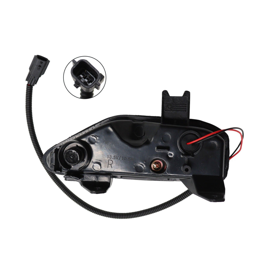 Front Bumper Lower Turn Signal Fog Light Pair for 2014-2020 Infiniti Q50 Sport