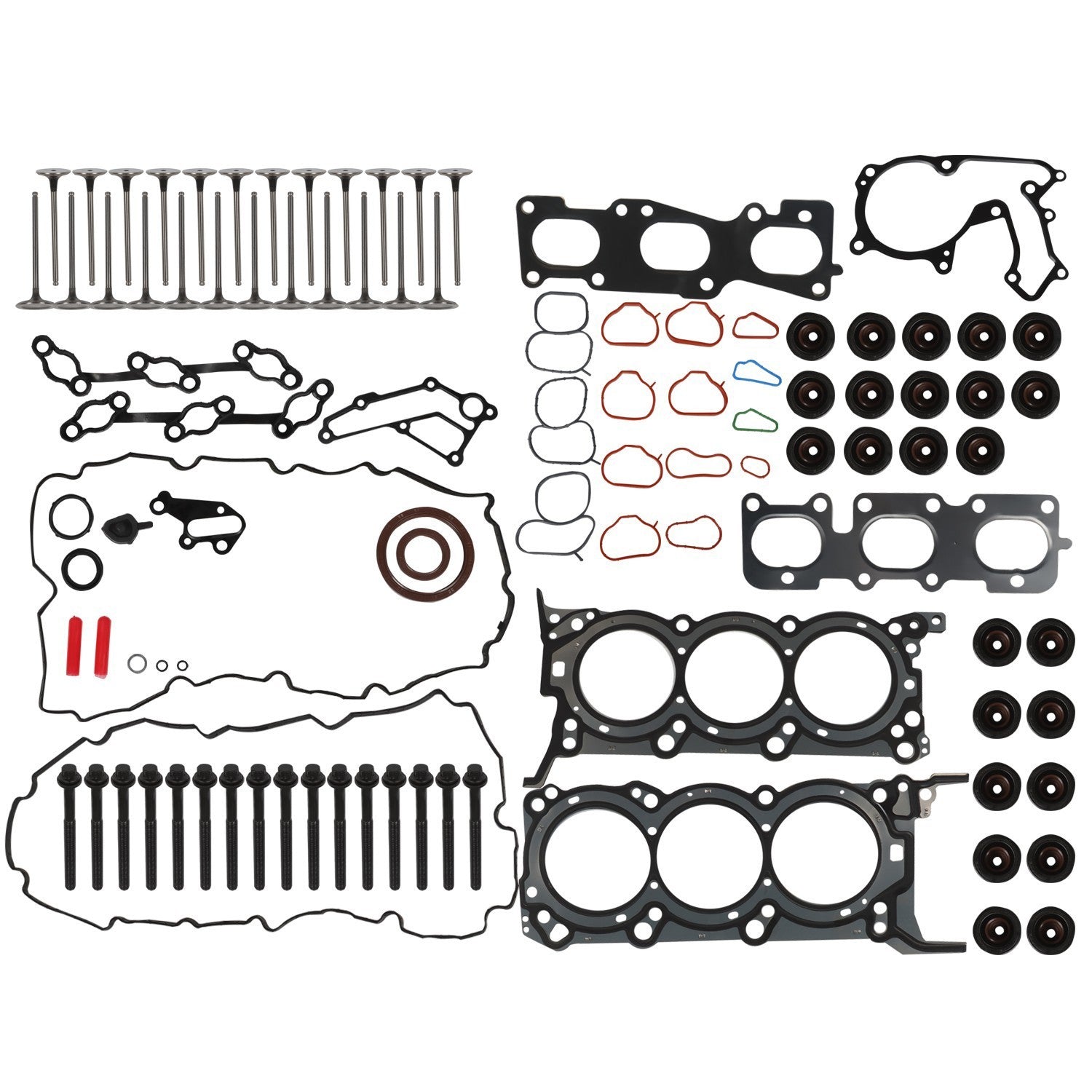 G6DH 3.3L Engine Rebuild Kit for Hyundai Kia Crankshaft Rods Timing Overhaul