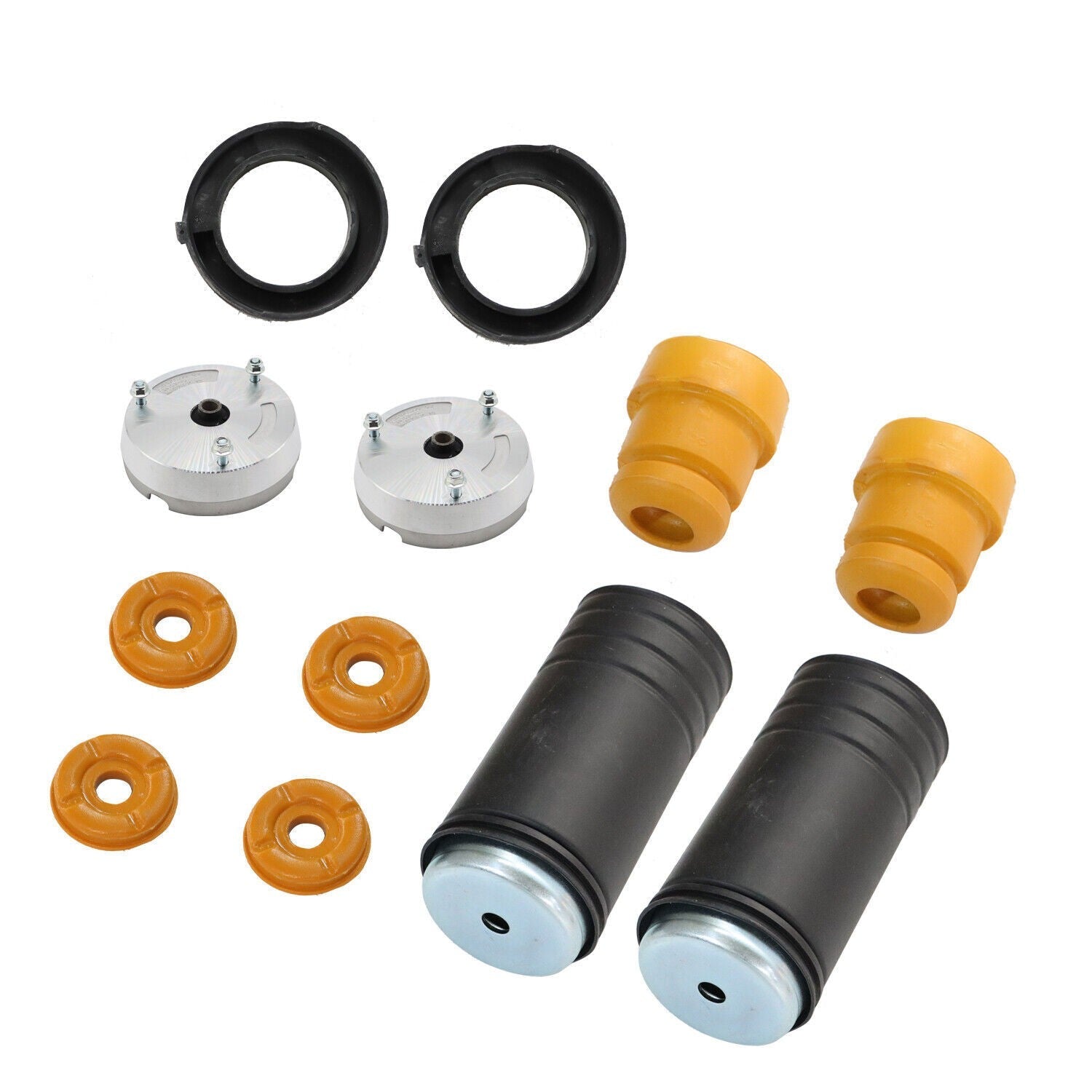 Front Shock Strut Mounts Upper Lower Bump Stop for 2007-14 BMW X5 X6