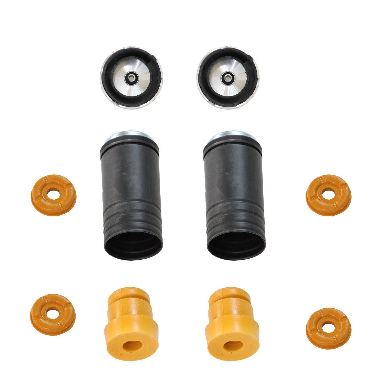 Front Shock Strut Mounts Upper Lower Bump Stop for 2007-14 BMW X5 X6