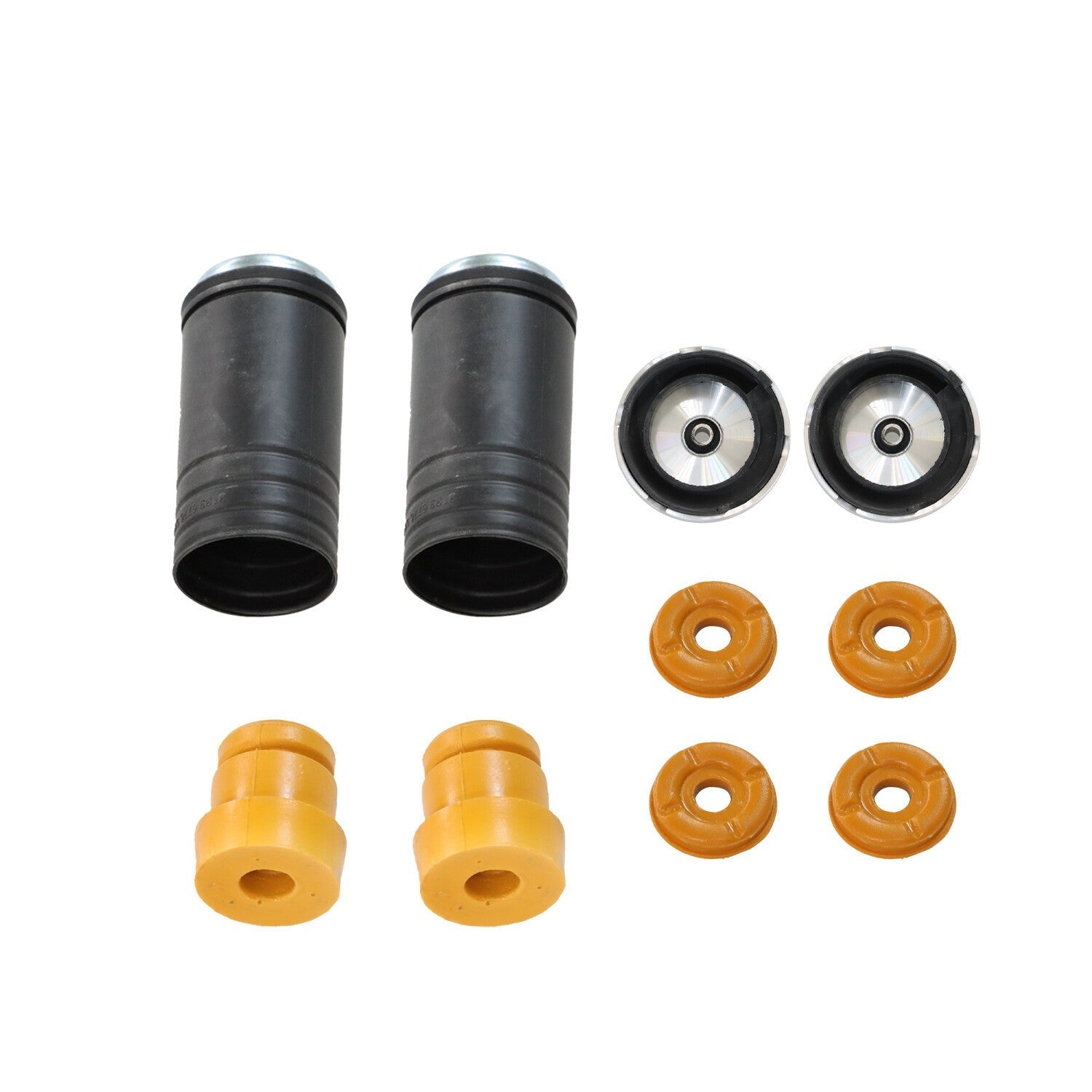 Front Shock Strut Mounts Upper Lower Bump Stop for 2007-14 BMW X5 X6