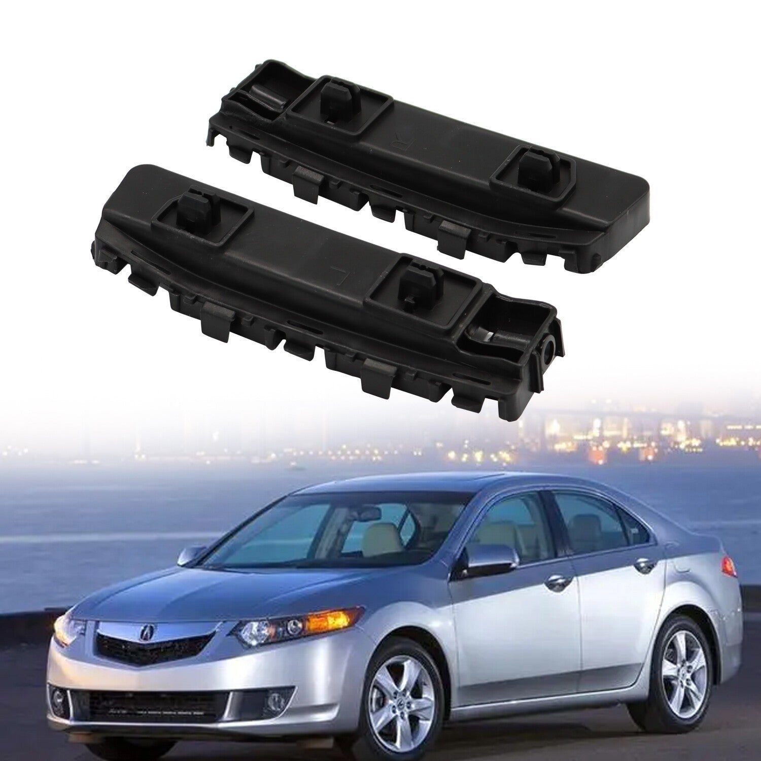 Front Bumper Bracket Retainer for Honda Acura TSX 2009-2014 Left & Right