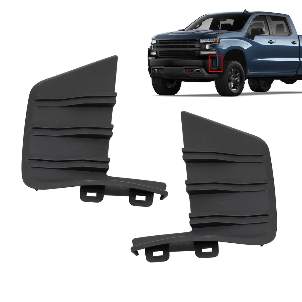 2019-2022 Chevy Silverado 1500 Front Bumper Cover Trim Molding LH RH
