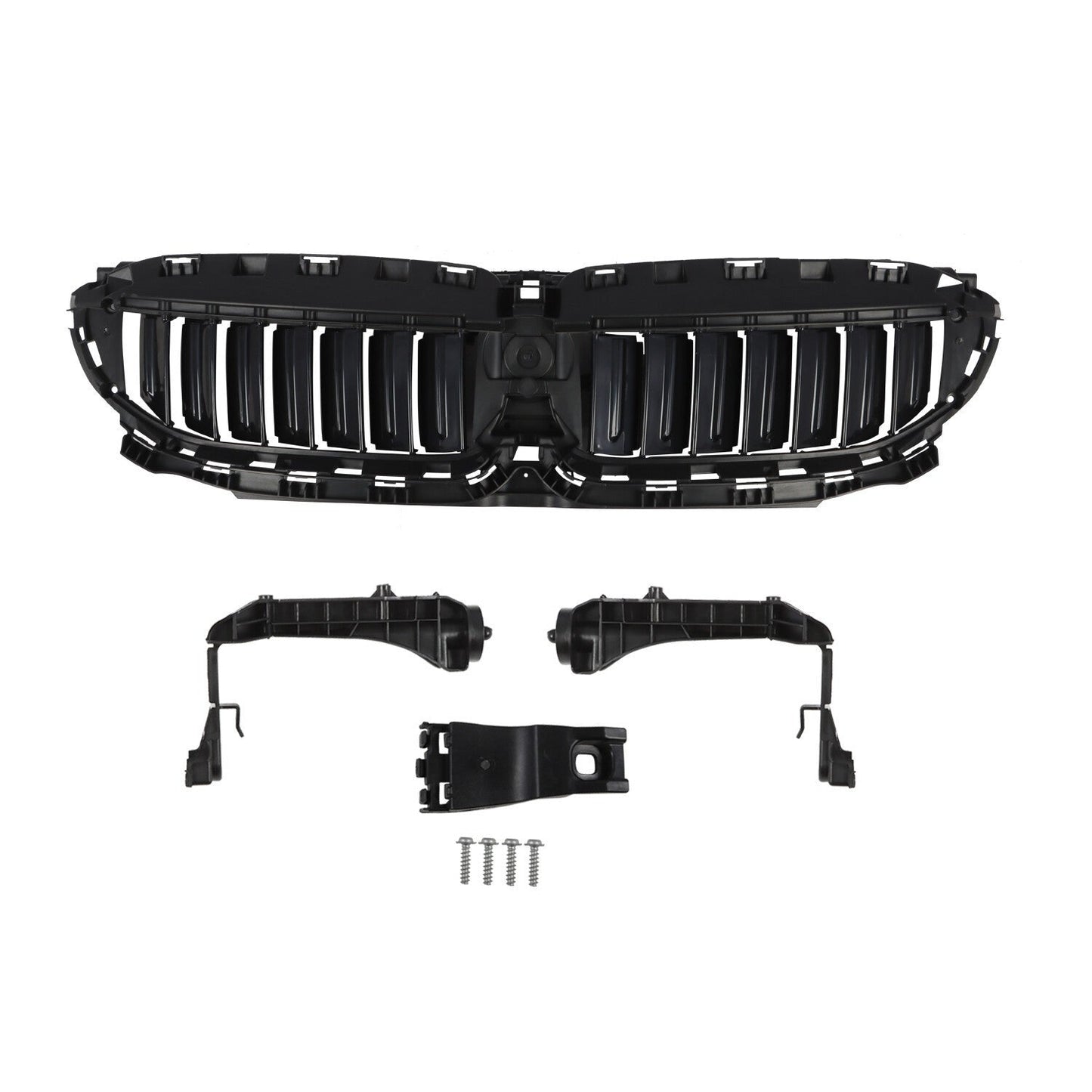 Front Upper Radiator Grille Active Air Shutter BMW 330i G20 G21 2019-2022