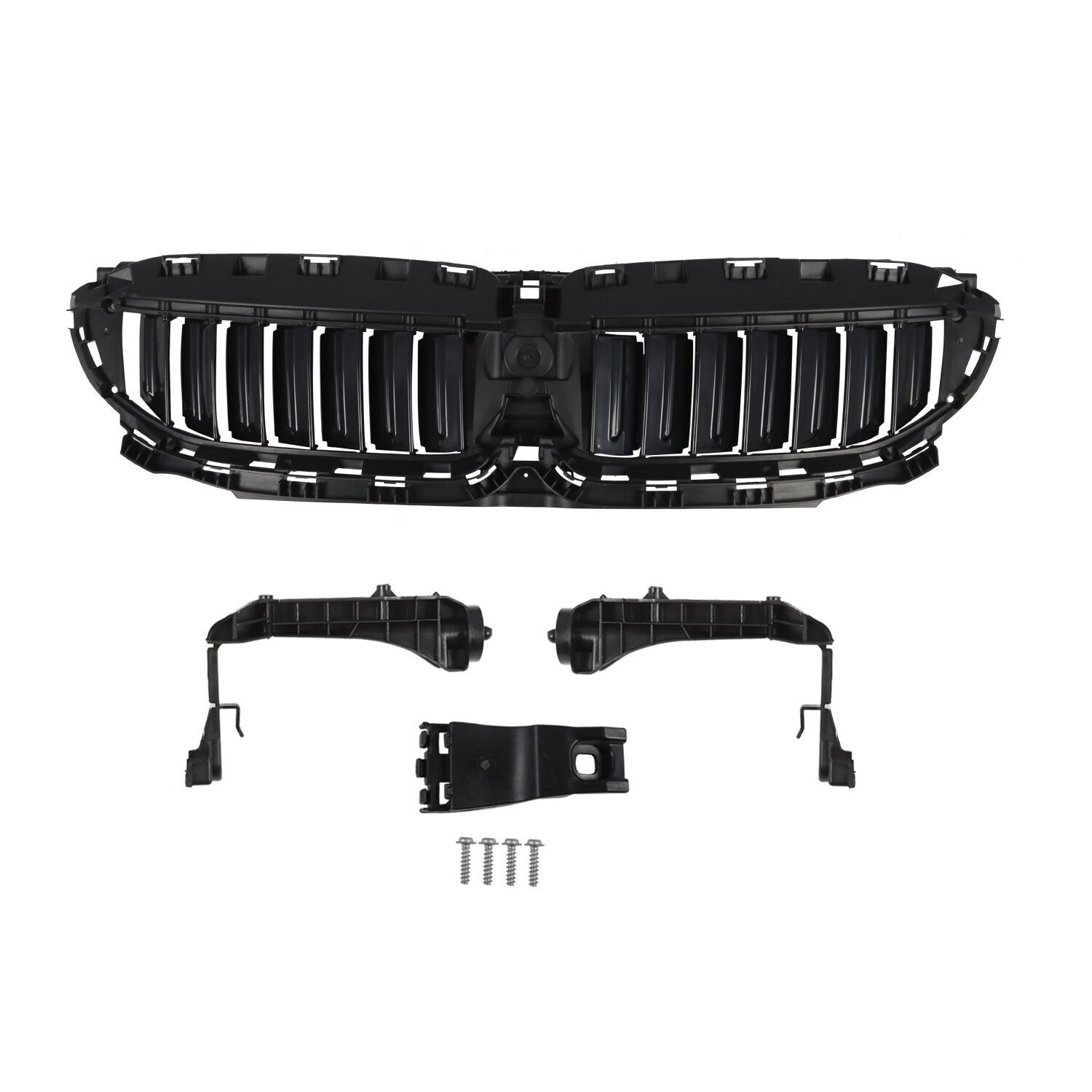Front Upper Radiator Grille Active Air Shutter BMW 330i G20 G21 2019-2022