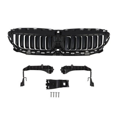 Front Upper Radiator Grille Active Air Shutter BMW 330i G20 G21 2019-2022