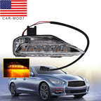 Front Right Bumper Turn Signal Fog Light for Infiniti Q50 Sport 2014-2020