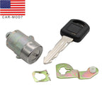 Front Left Door Lock Cylinder w/ Clips for GMC Chevy Silverado Tahoe 2001-06