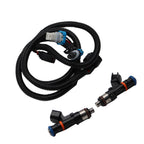Fuel Injectors with Harness Pair for 2011-2014 Polaris Ranger XP 800 4X4 Crew