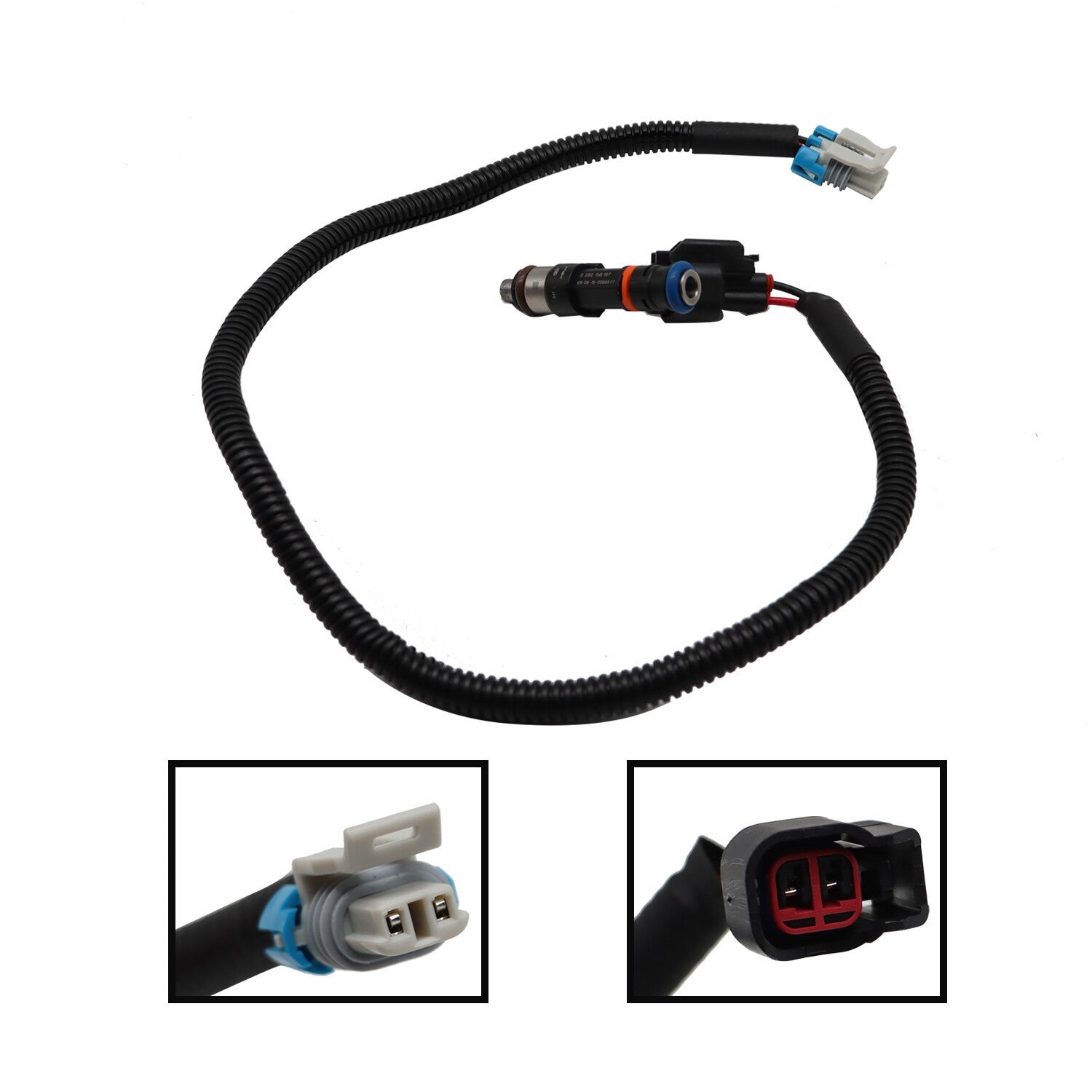 Fuel Injectors with Harness Pair for 2011-2014 Polaris Ranger XP 800 4X4 Crew
