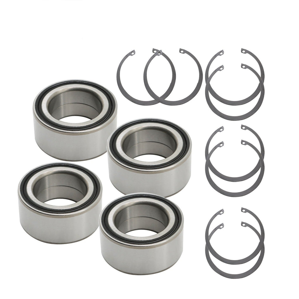 Front & Rear Wheel Bearings with Rings for Polaris RZR XP 1000 S-XP 4 900 2014-2