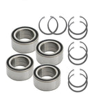 Front & Rear Wheel Bearings with Rings for Polaris RZR XP 1000 S-XP 4 900 2014-2