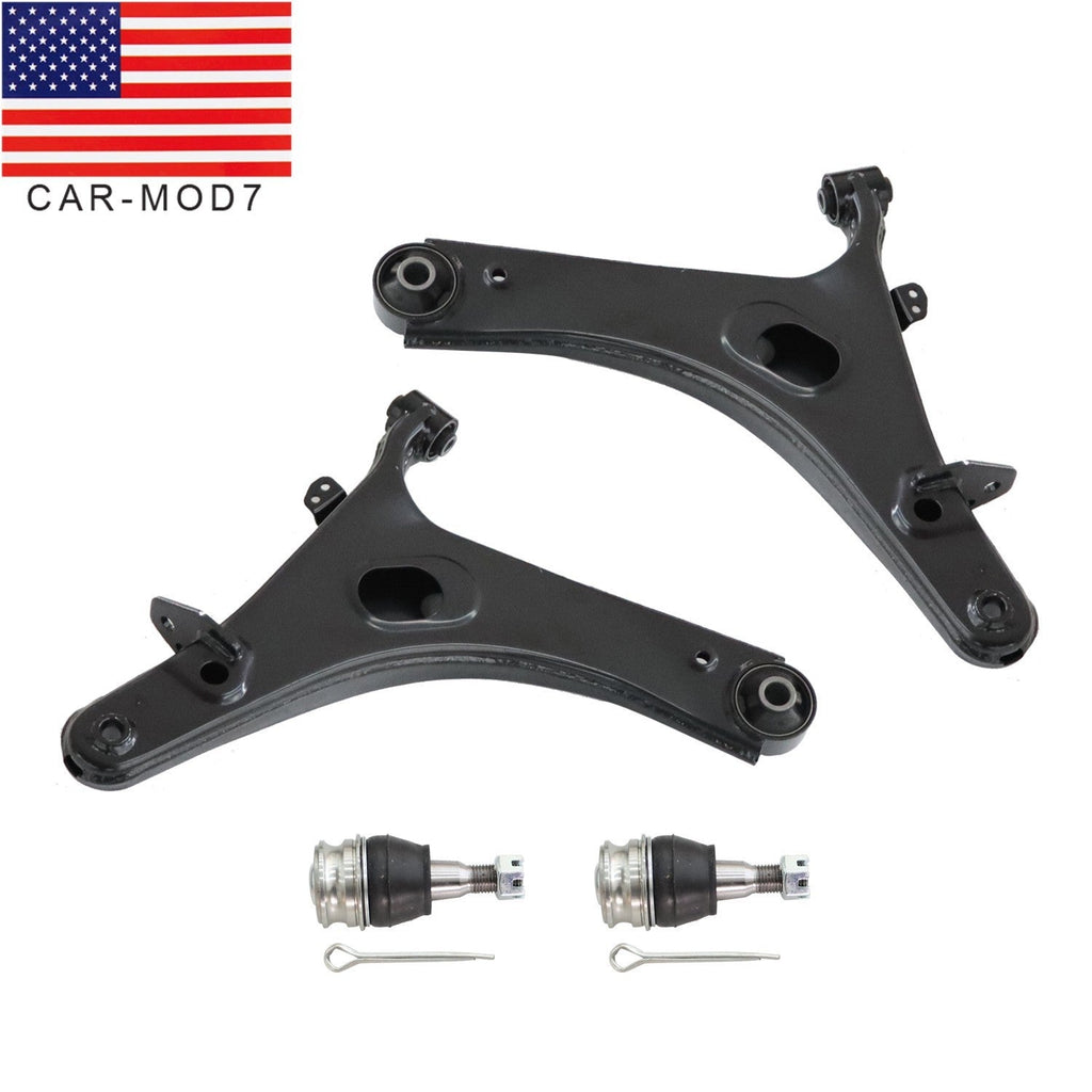Front LH & RH Lower Control Arms w/ Ball Joints for 2006-2014 Subaru Tribeca
