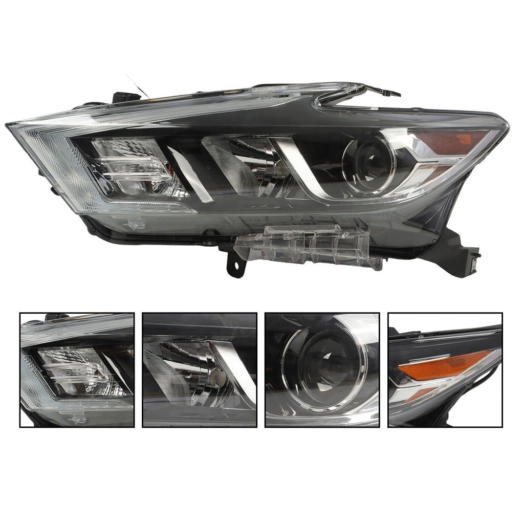 LED Headlight Driver Side Left for 2016-2018 Nissan Maxima SR Platinum
