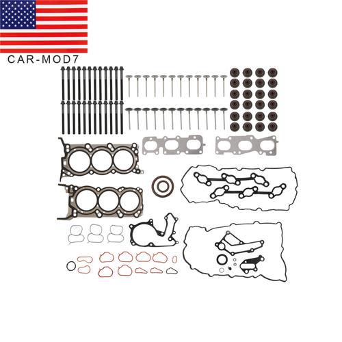 G6DH Head Gasket Kit w/ Seals & Bolts for Hyundai Kia Sorento 3.3L Engine