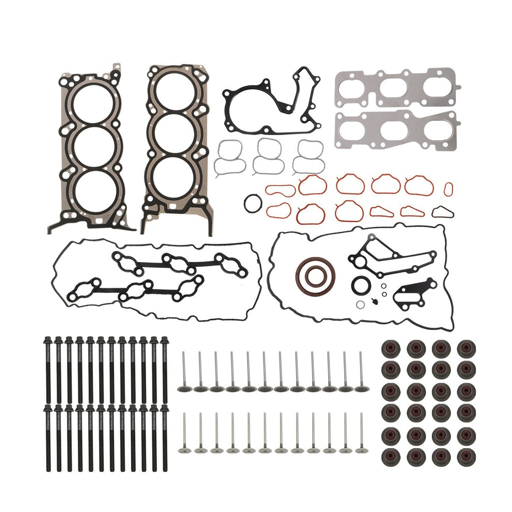 G6DH Head Gasket Kit w/ Seals & Bolts for Hyundai Kia Sorento 3.3L Engine