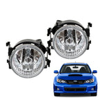 Front Fog Lights with Bulbs Pair for 2013-2014 Subaru WRX STI Impreza Legacy