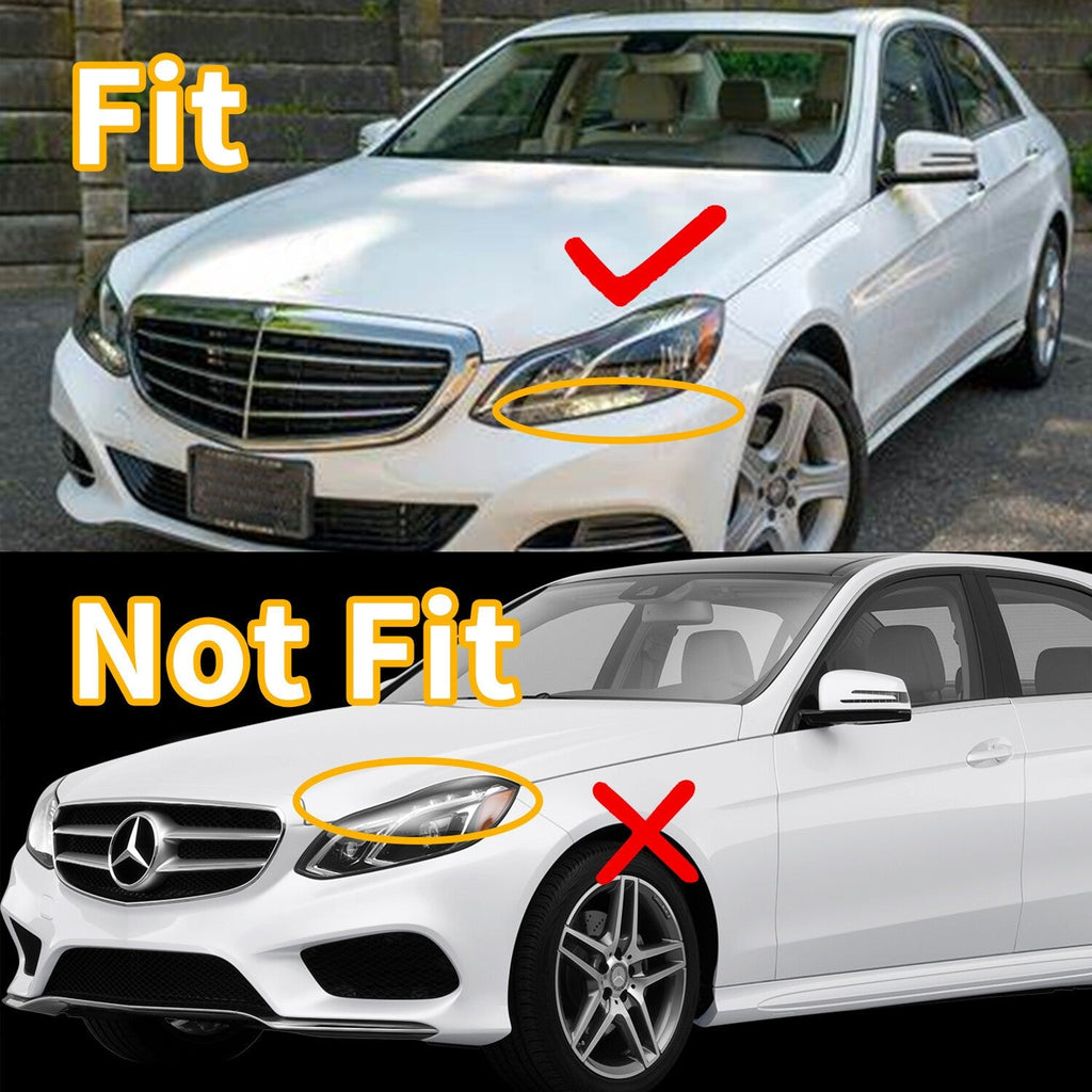 LED Headlight LH Driver Side for 2014-2016 Mercedes-Benz E-Class W212 Sedan