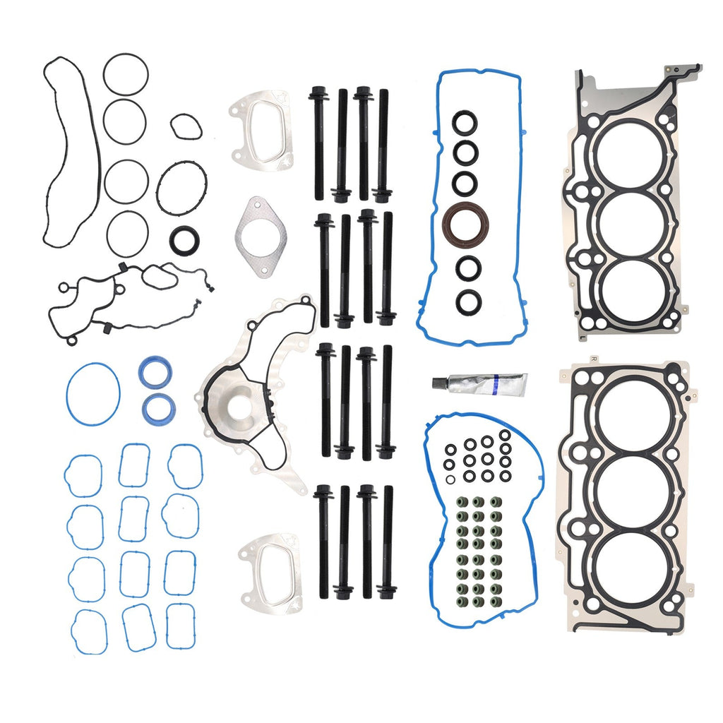 Gasket Seal Kit with Head Bolts HS26541PT for RAM 1500 Chrysler Dodge Jeep 3.6L