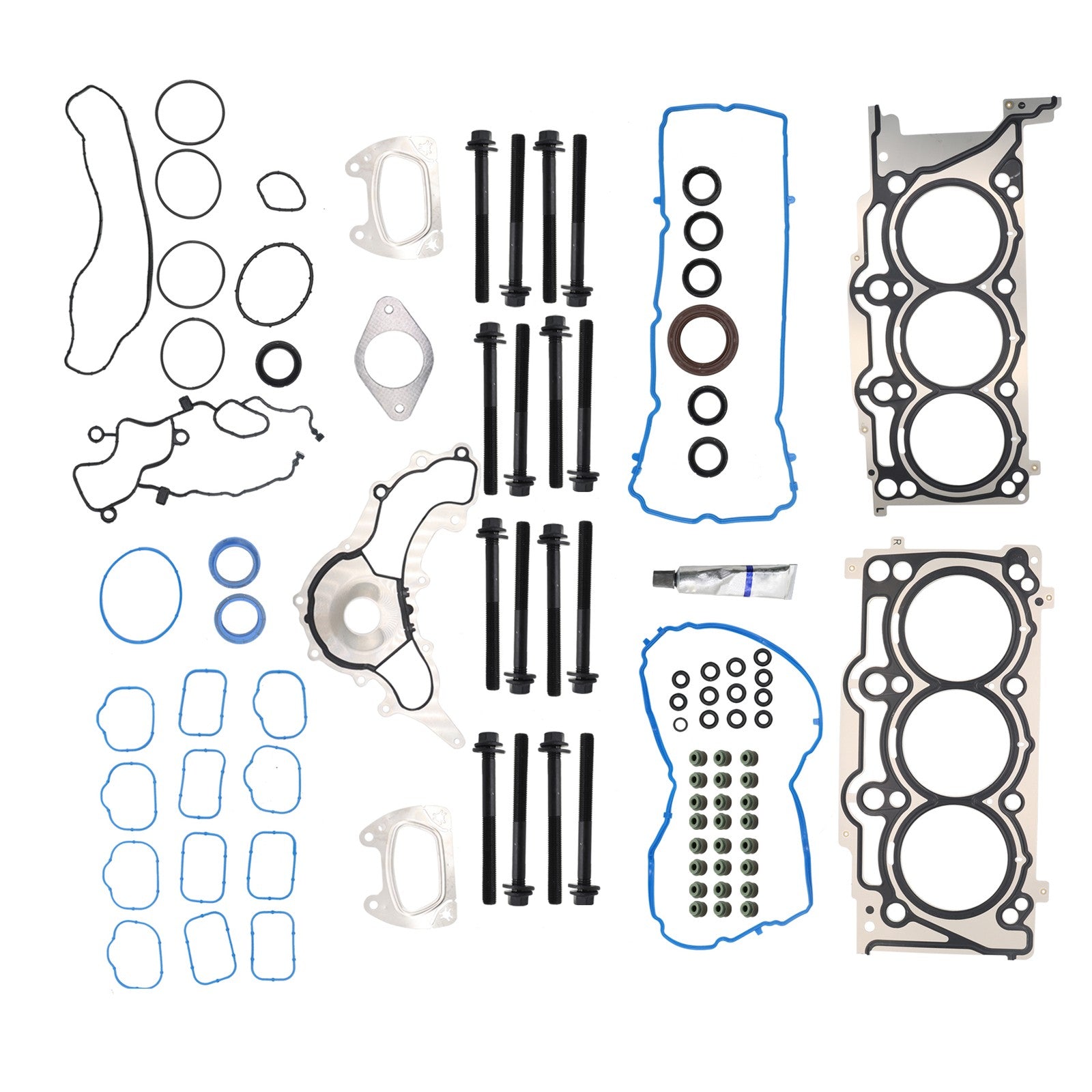 Gasket Seal Kit with Head Bolts HS26541PT for RAM 1500 Chrysler Dodge Jeep 3.6L