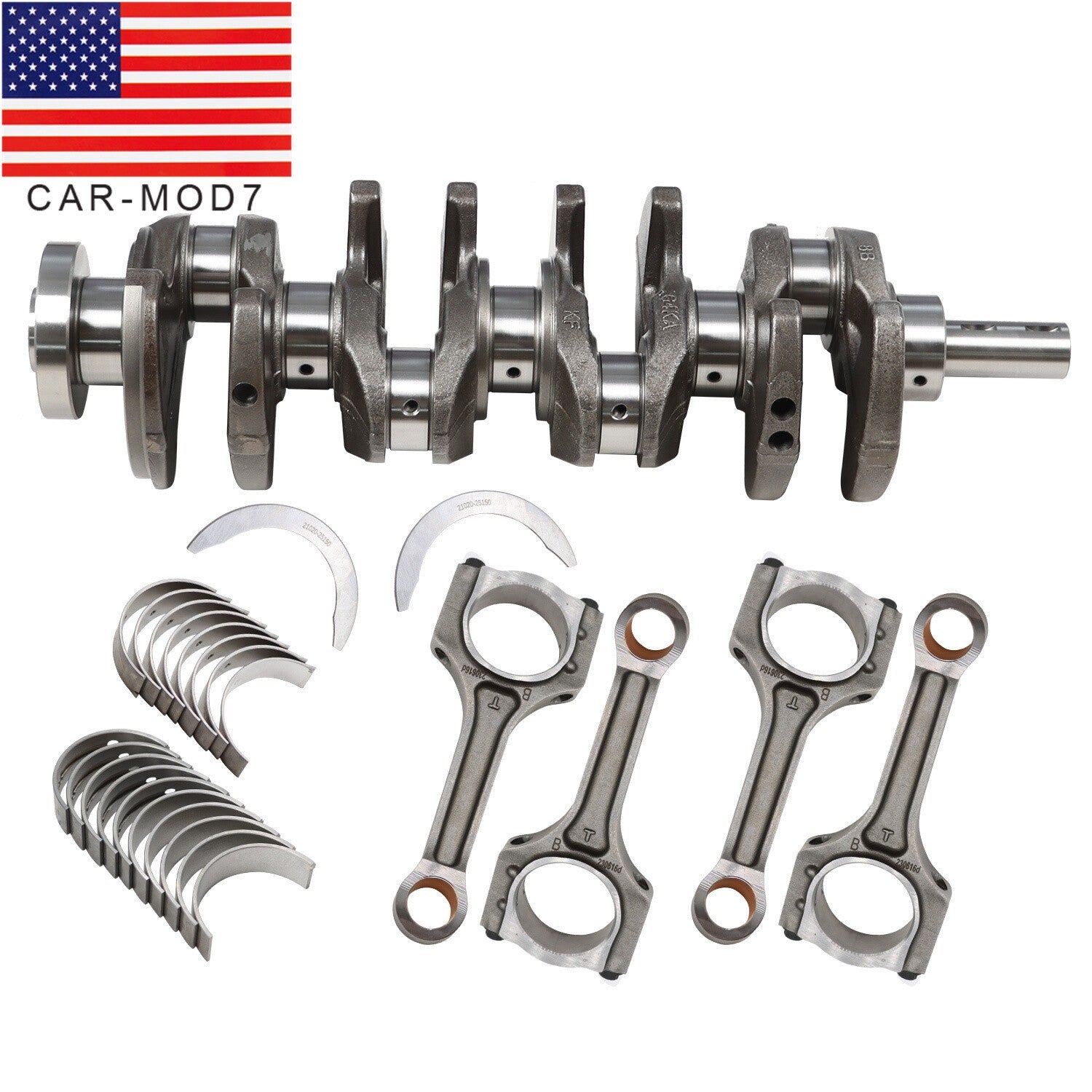 G4KH 2.0T Engine Crankshaft ConRods Bearing for Hyundai Sonata Kia Optima US