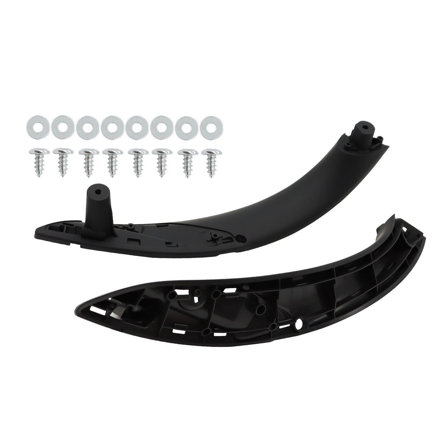 BMW F30 F80 F31 Front Left & Right Inner Door Pull Handle Black Pair