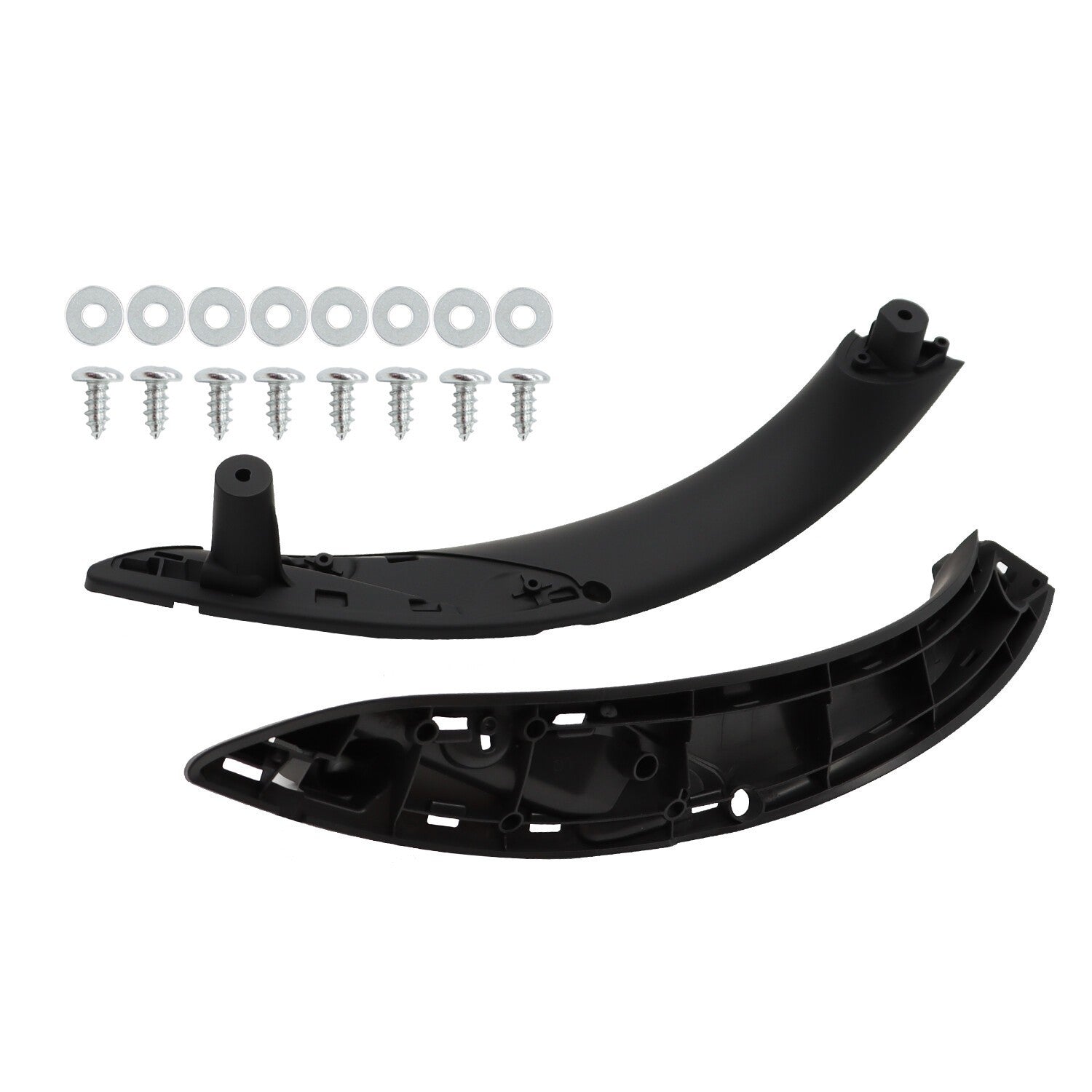 BMW F30 F80 F31 Front Left & Right Inner Door Pull Handle Black Pair