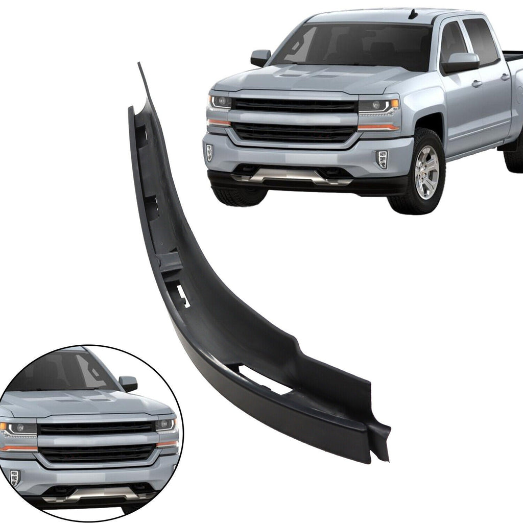 Front Right Outer Bumper Filler for 2016-2018 Chevy Silverado 1500