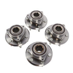Front & Rear Wheel Bearing Hubs Set for Chevy Traverse GMC Acadia Enclave