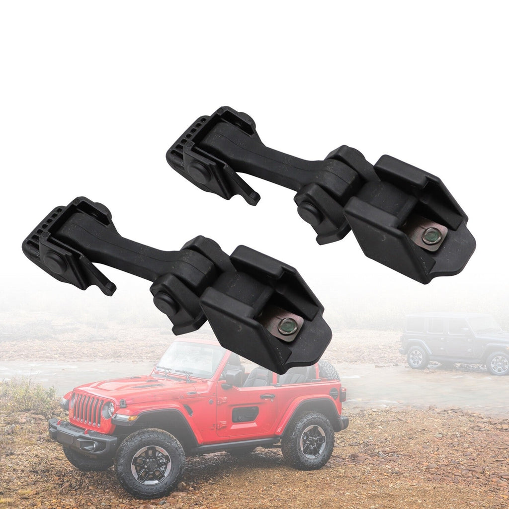 Jeep Wrangler JK Front Hood Latch Lock Catch Bracket 2009-2018 Engine Part