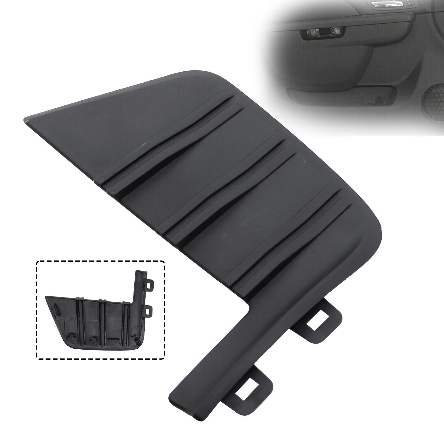 Chevy Silverado 1500 Front Right Bumper Face Bar Trim Molding Replacement