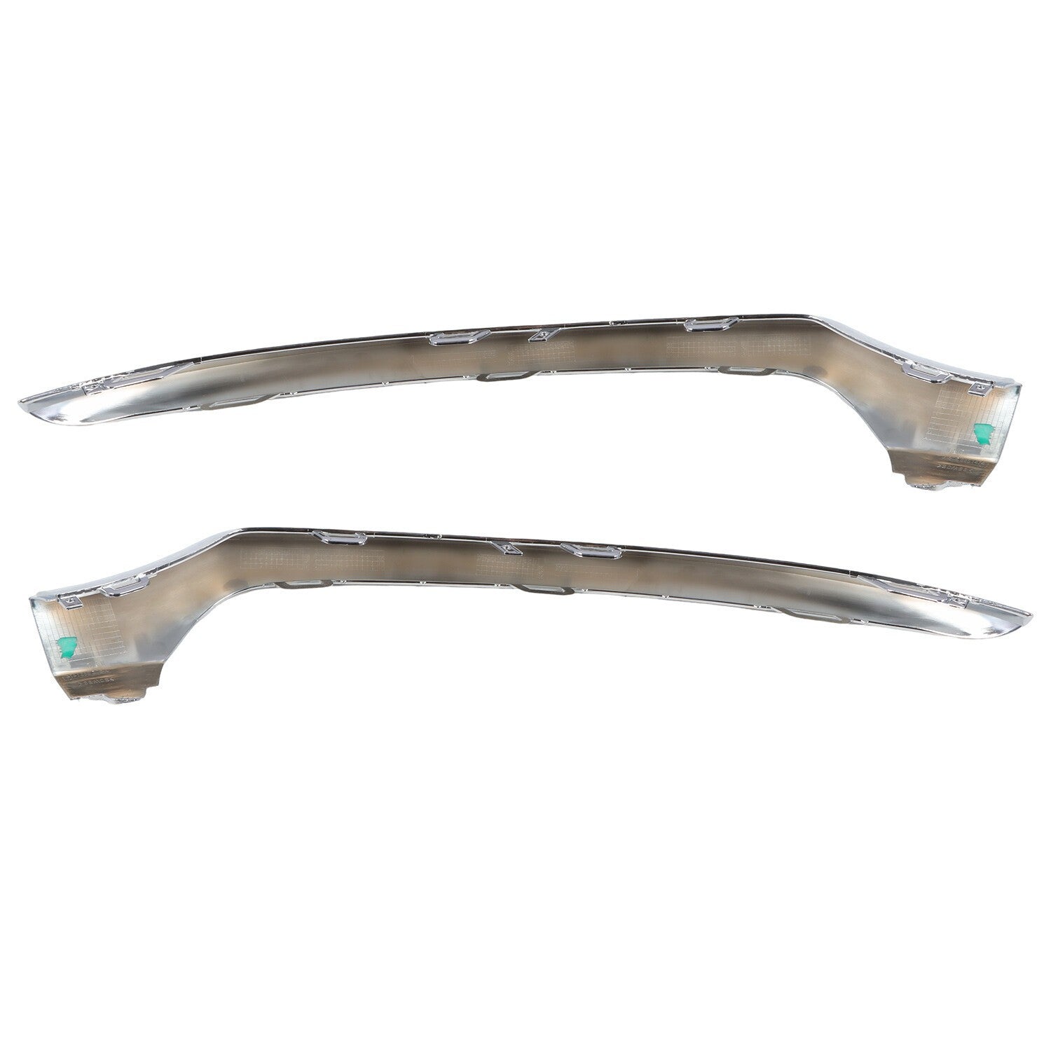 Mercedes-Benz W205 AMG Front Bumper Lower Lip Chrome Molding Trim 2015-2018