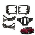 Chevrolet Silverado 1500 Front Bumper Support & Mount Bracket Set 2016-2018