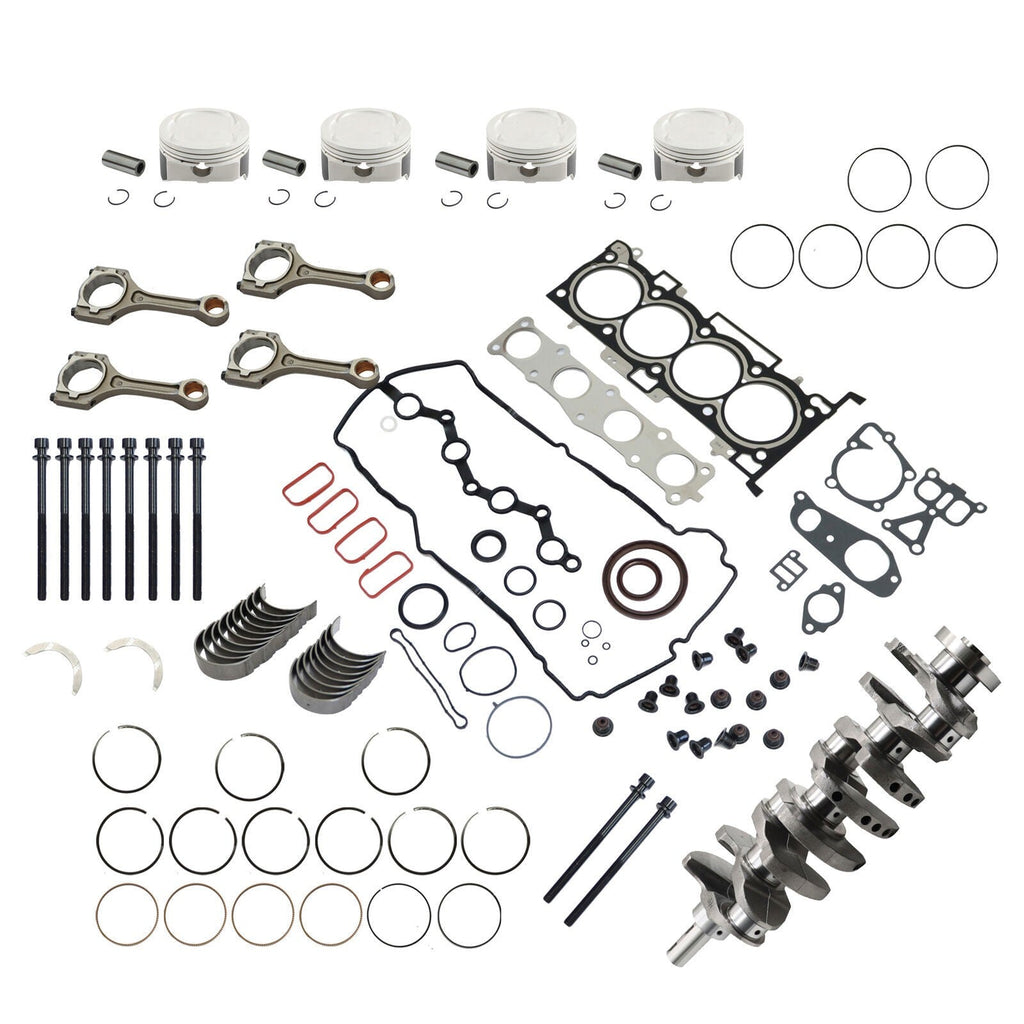 G4KE Engine Rebuild Kit w/ Crankshaft & 4 Con Rods for Hyundai KIA 2.4L