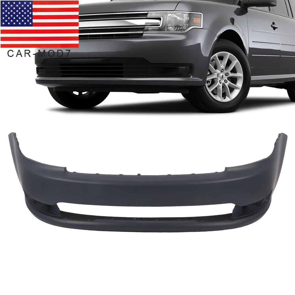 Front Bumper Cover Primed for 2013-2019 Ford Flex Limited SE SEL DA8Z17D957APTM