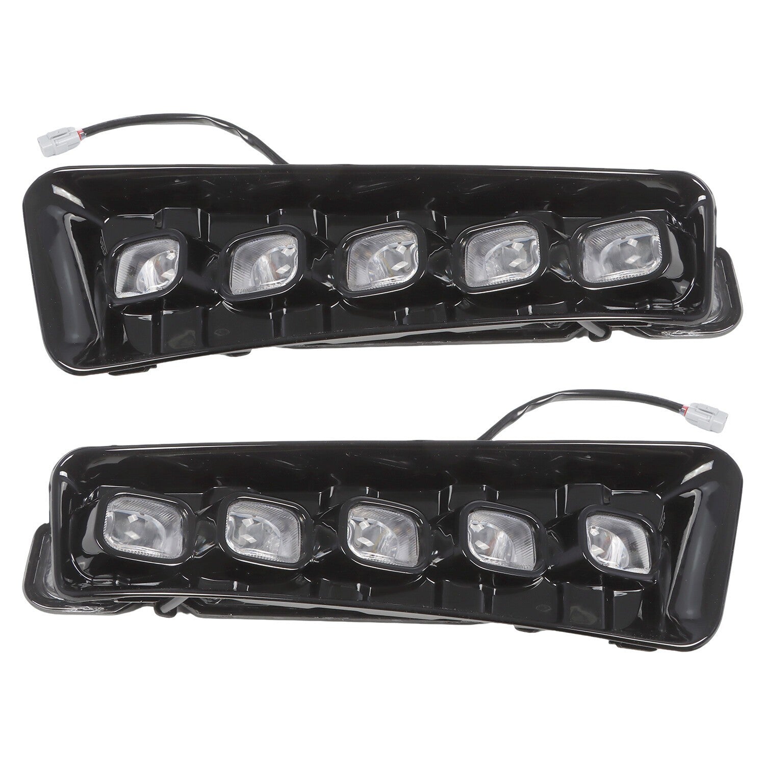 2009-2014 Ford F150 Front Steel Bumper Black Raptor Style with LED Lights
