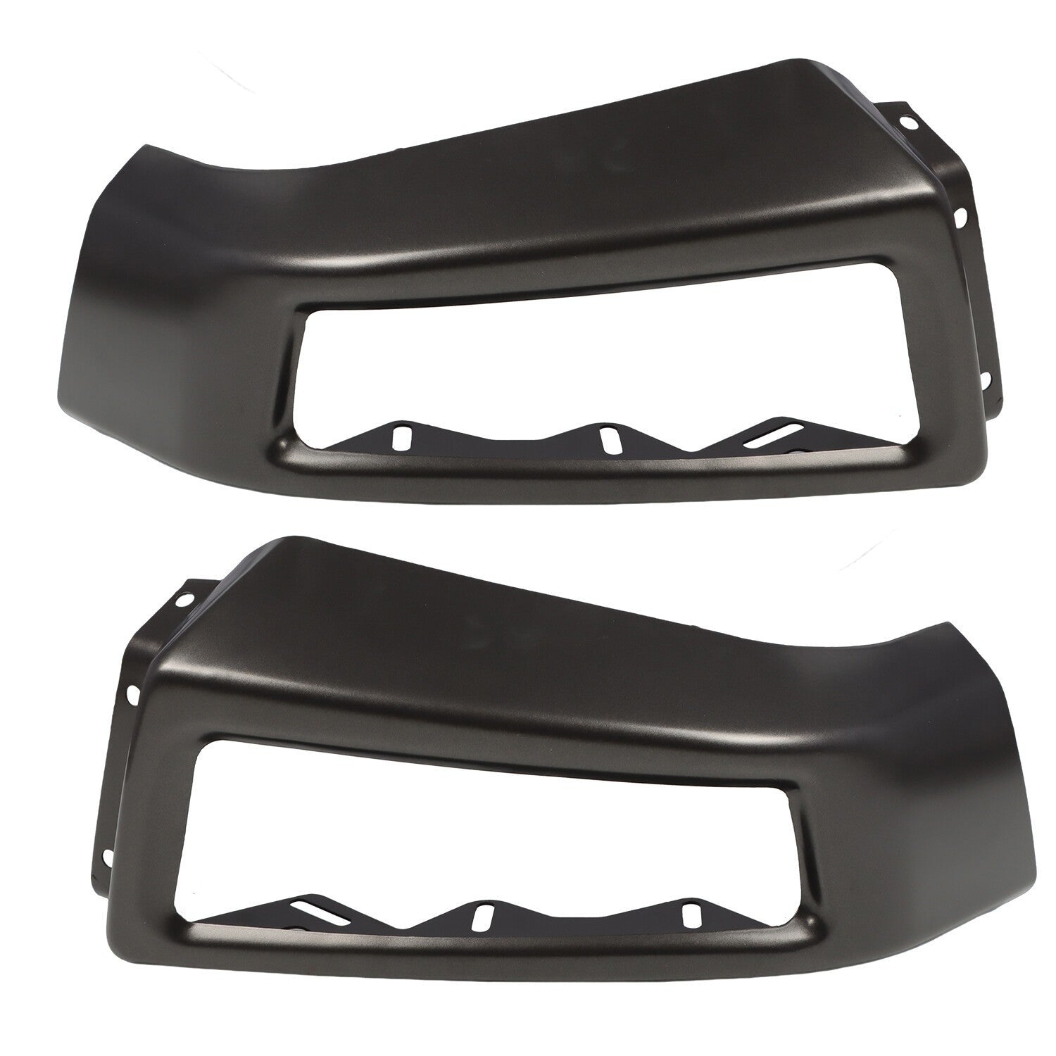2009-2014 Ford F150 Front Steel Bumper Black Raptor Style with LED Lights