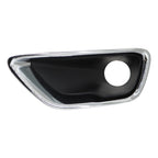 Chrome Front Bumper Fog Light Cover Bezel for Jeep Grand Cherokee 2017-2021