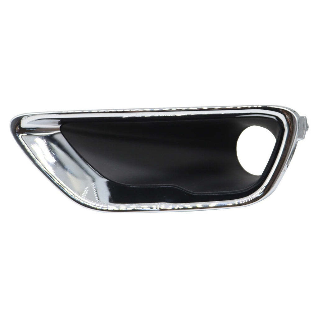 Chrome Front Bumper Fog Light Cover Bezel for Jeep Grand Cherokee 2017-2021