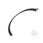 Tesla Model X 2023-2024 Front Left Wheel Arch Trim Fender Eyebrow