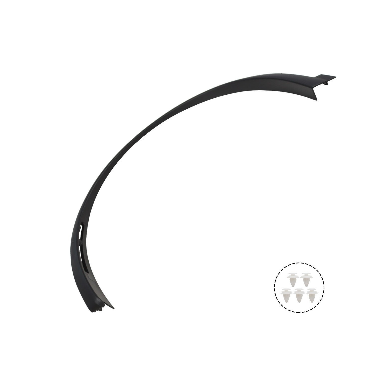 Tesla Model X 2023-2024 Front Left Wheel Arch Trim Fender Eyebrow