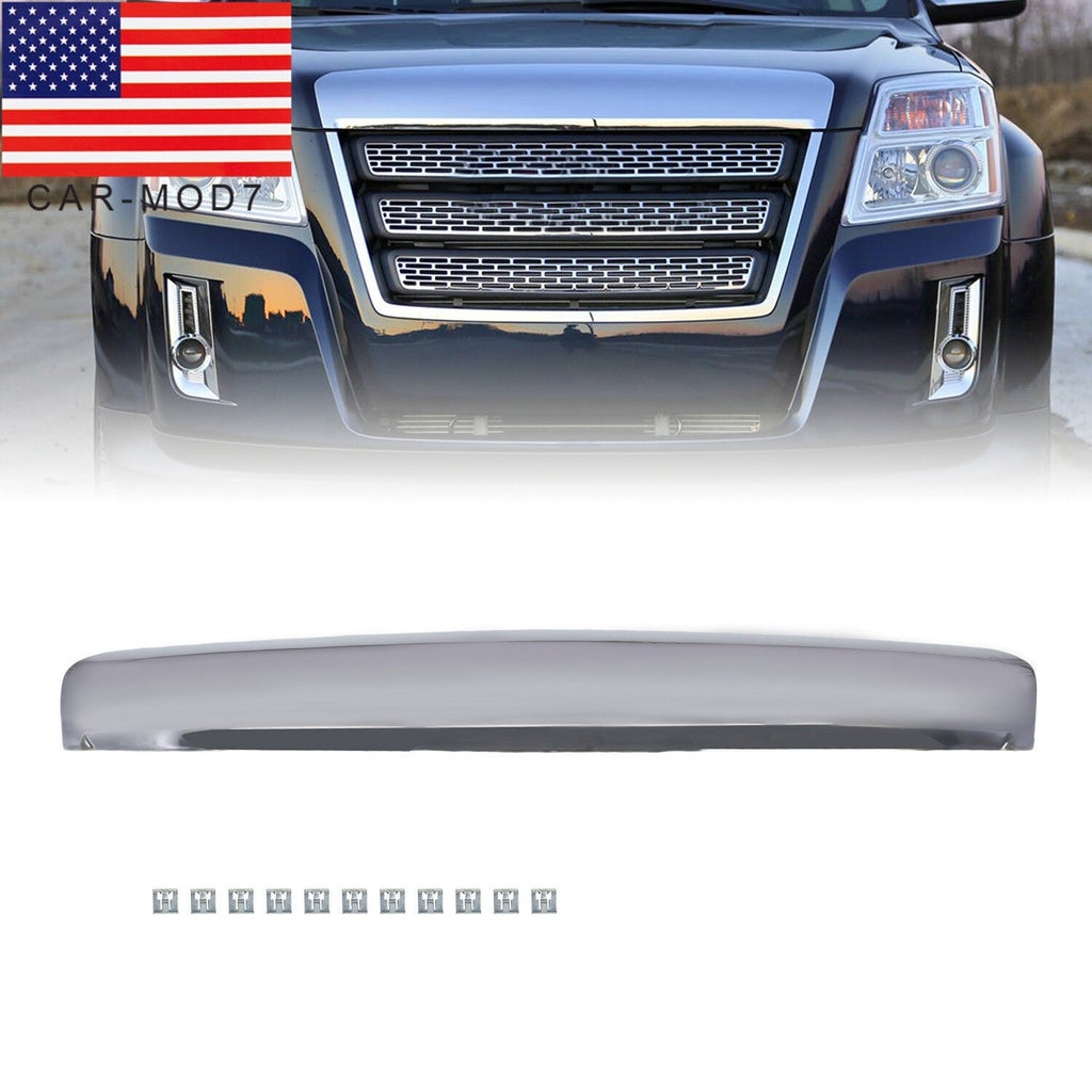Chrome Front Hood Upper Molding Trim for GMC Terrain SLE SLT Denali 2010-2015 US