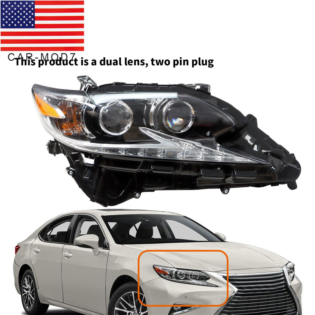 LED Headlight Right Passenger Side for 2016-18 Lexus ES350 ES300H