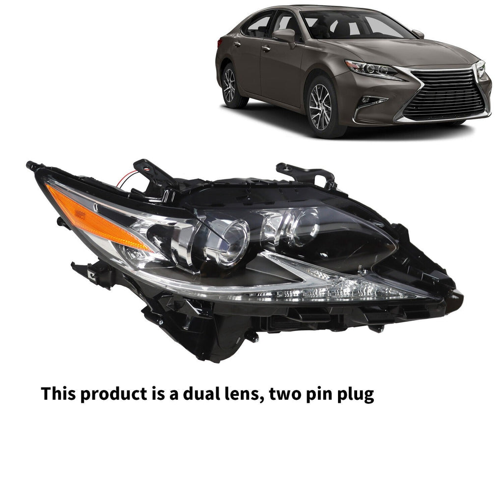 LED Headlight Right Passenger Side for 2016-18 Lexus ES350 ES300H