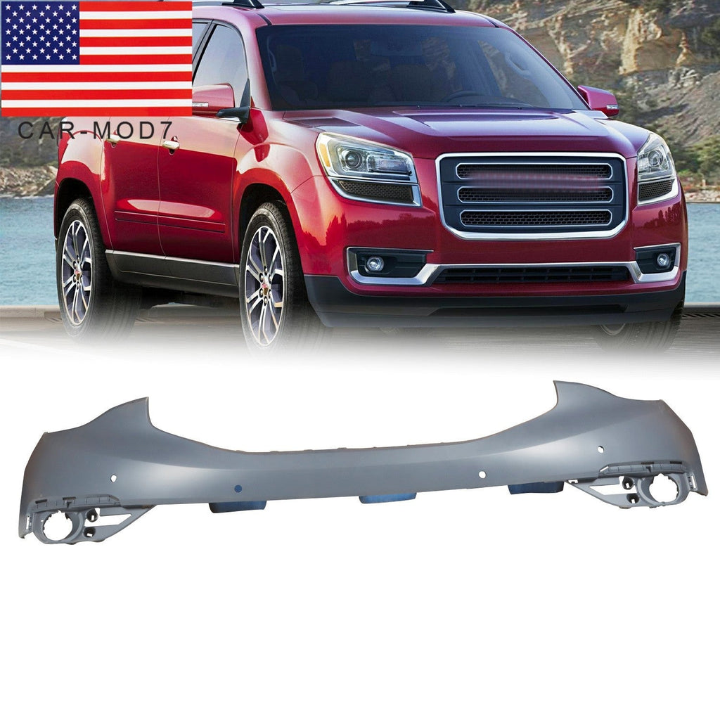 Front Upper Bumper Cover 2017-2019 GMC Acadia GM1014126 Unpainted