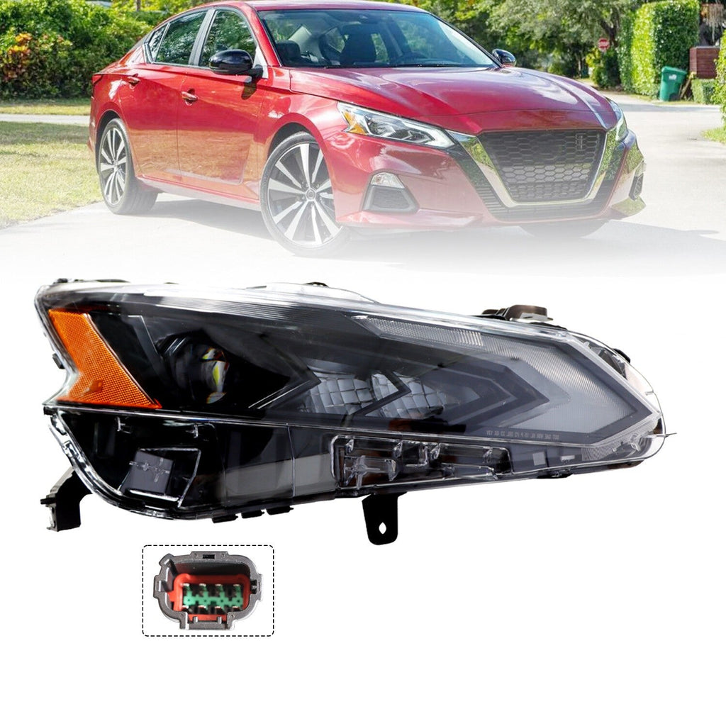Full LED Headlight Right Passenger Side for 2023-2024 Nissan Altima