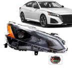 Full LED Headlight Right Passenger Side for 2023-2024 Nissan Altima