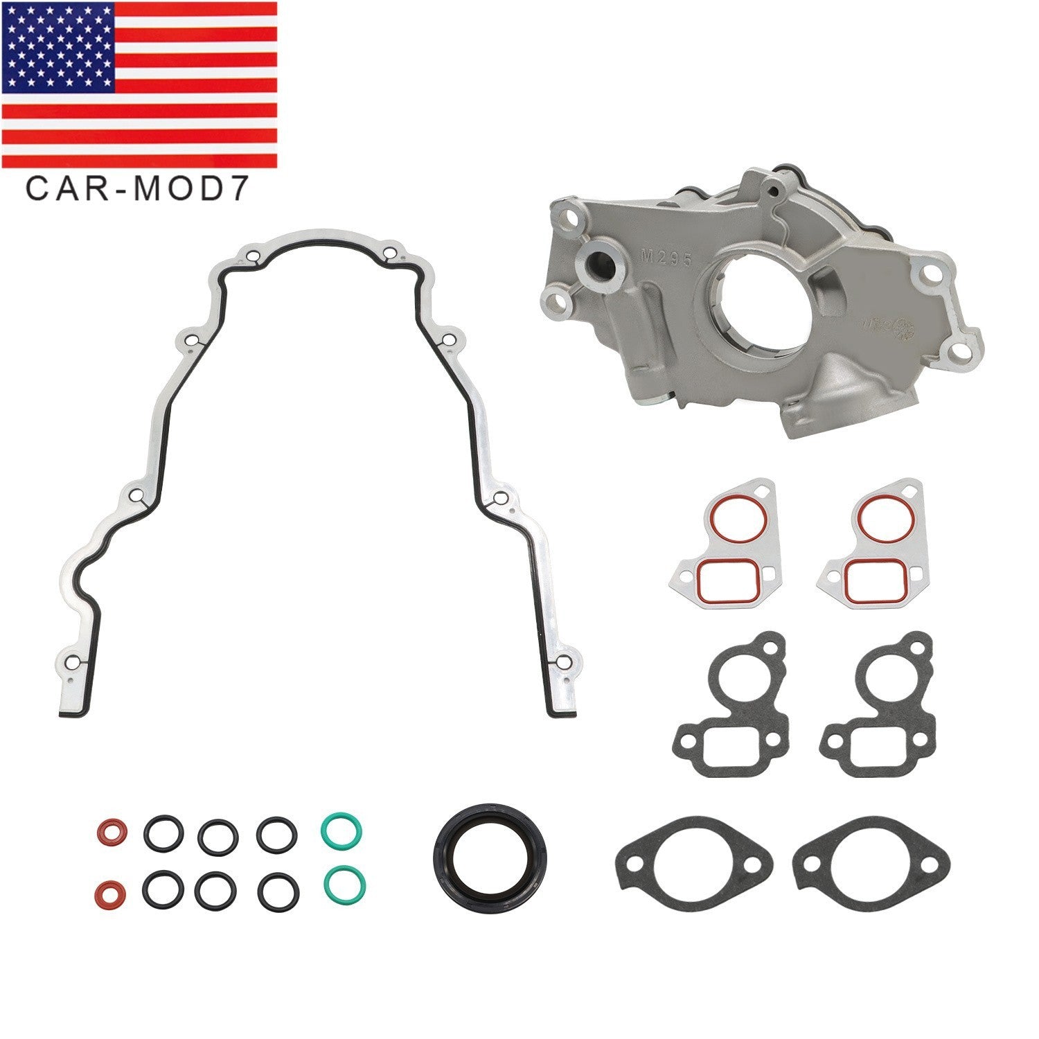 High Volume Oil Pump w/Gasket for Chevrolet GM 4.8L 5.3L 6.0L LS1 LS2 LS3